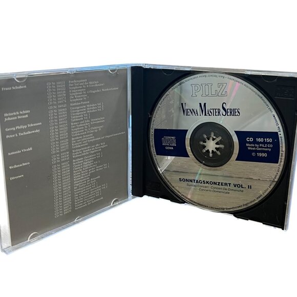 Pilz Vienna Master Series CD Sonntagskonzert Vol. II P.I. Tchaikovsky W.A. Mozar - Picture 3 of 4